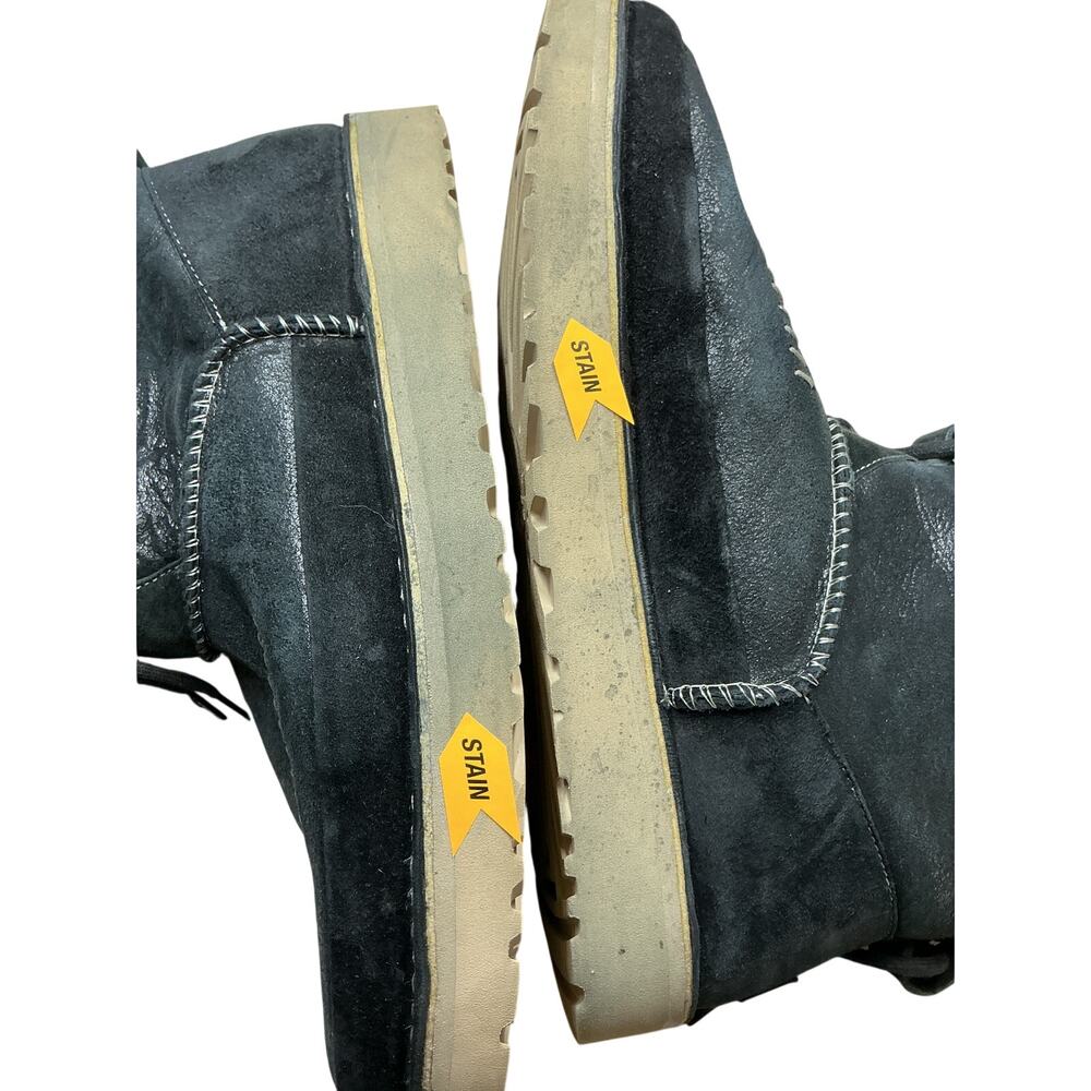 Ugg Cozy Black Campfire Crafted Regenerate Boots Size Mens 12/ Womens 13 - Picture 5 of 6